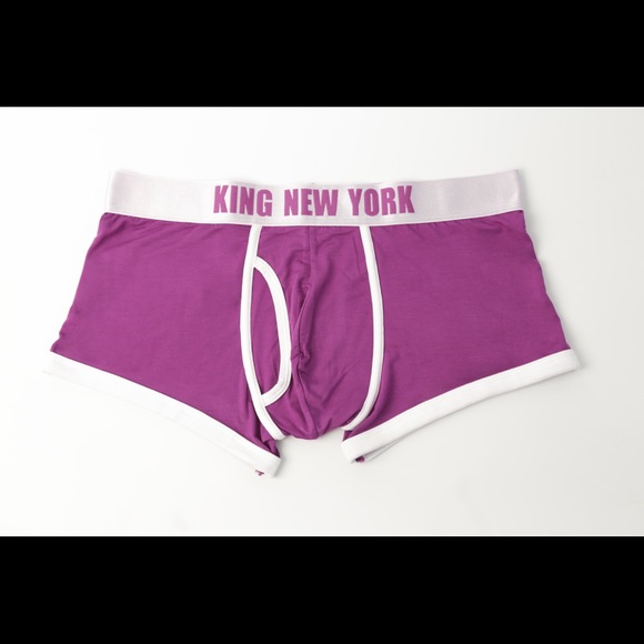KING NEW YORK , TRUNK , bamboo fabric underwear.(PURPLE) - Picture 13 of 14